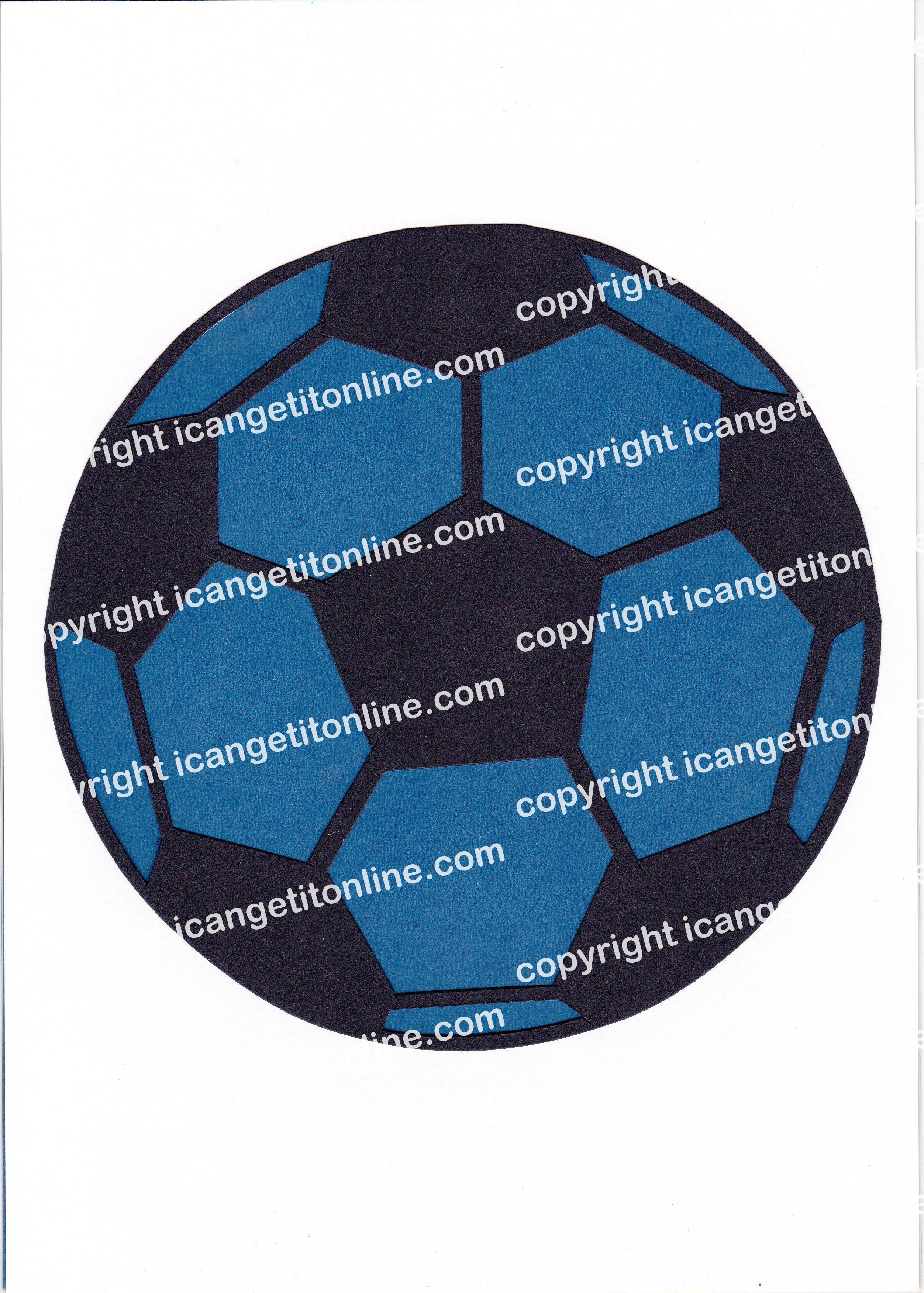 Football Set - Dark Blue Strip - <B>WATERMARK NOT ON PURCHASED SET</B> 300 Pages to Download