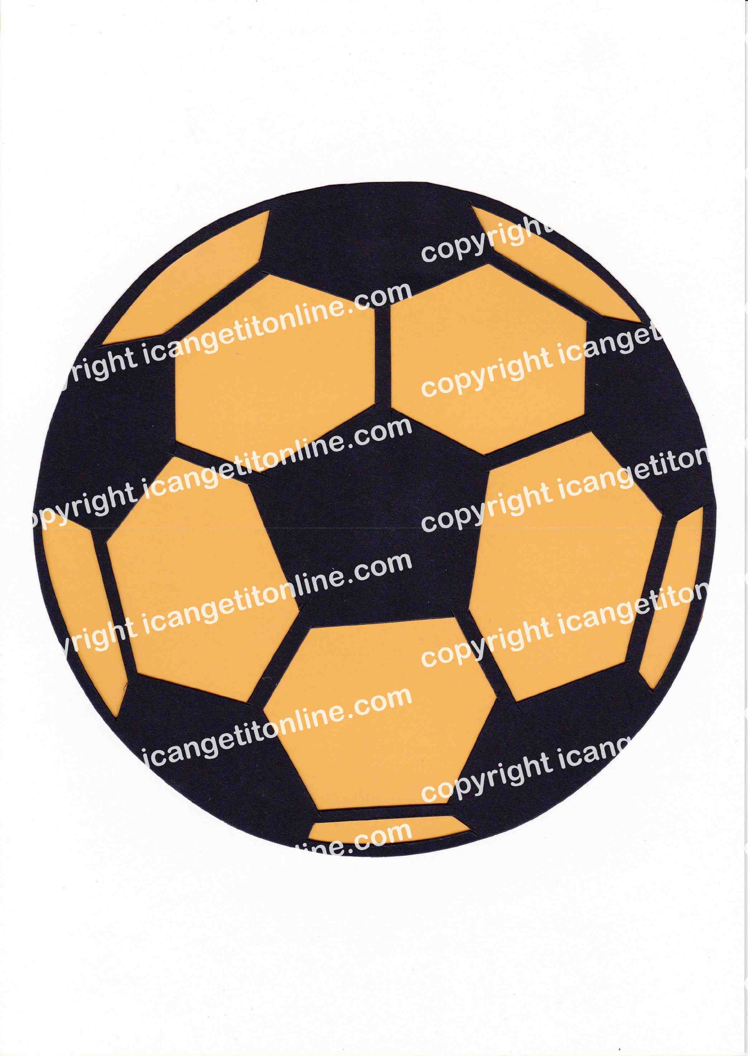 Football Set - Yellow Strip - <B>WATERMARK NOT ON PURCHASED SET</B> 300 Pages to Download