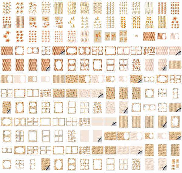 Pinks & Golds Set 6 - 168 Pages Download