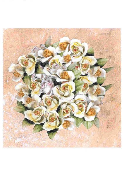 Porcelain Flowers Set 01 - 45 x A4 Pages to DOWNLOAD
