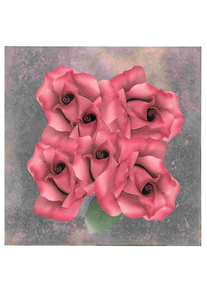 Porcelain Flowers Set 10 - 45 x A4 Pages to DOWNLOAD