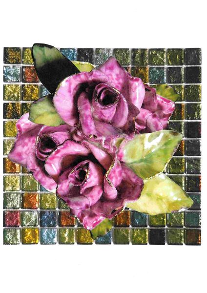 Porcelain Flowers Set 11 - 47 x A4 Pages to DOWNLOAD