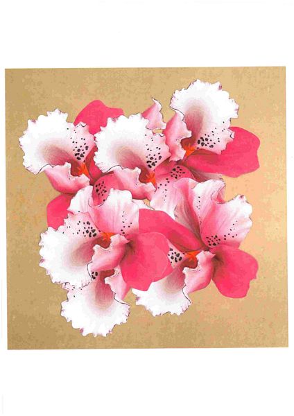 Porcelain Flowers Set 04 - 43 x A4 Pages to DOWNLOAD