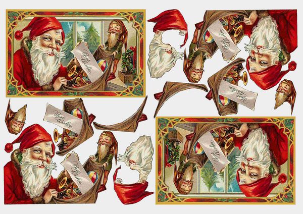 Bumper Christmas Santa Set 1 - 20 Fantastic Sheets to DOWNLOAD
