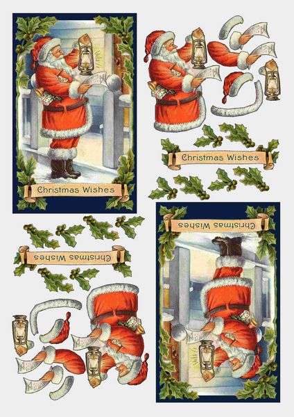Bumper Christmas Santa Set 2 - 20 Fantastic Sheets to DOWNLOAD