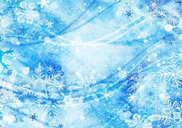 Snowflake Background Set 03 - 4 x A4 Pages to Download
