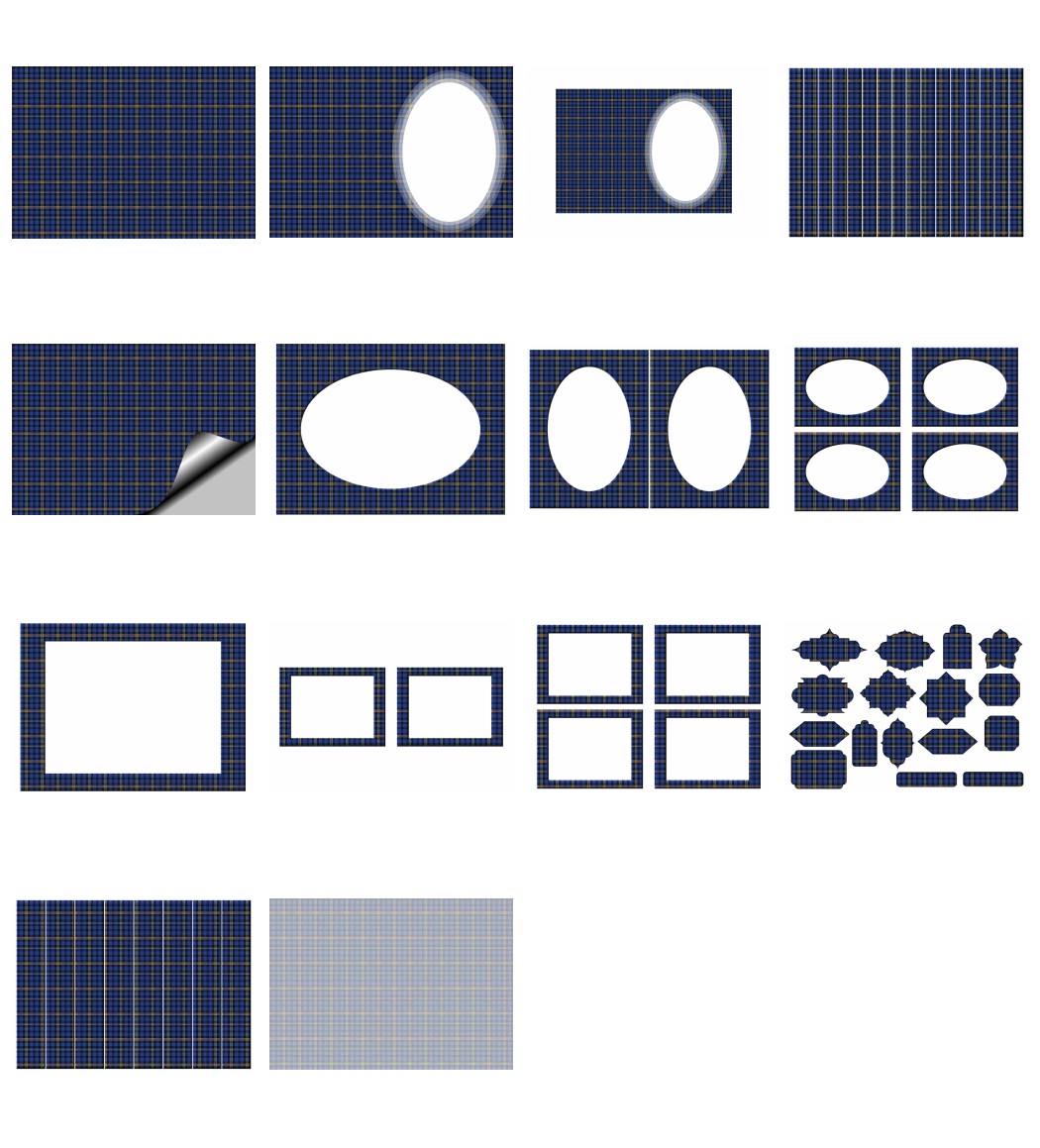 Tartan Set 48. 14 Pages to DOWNLOAD