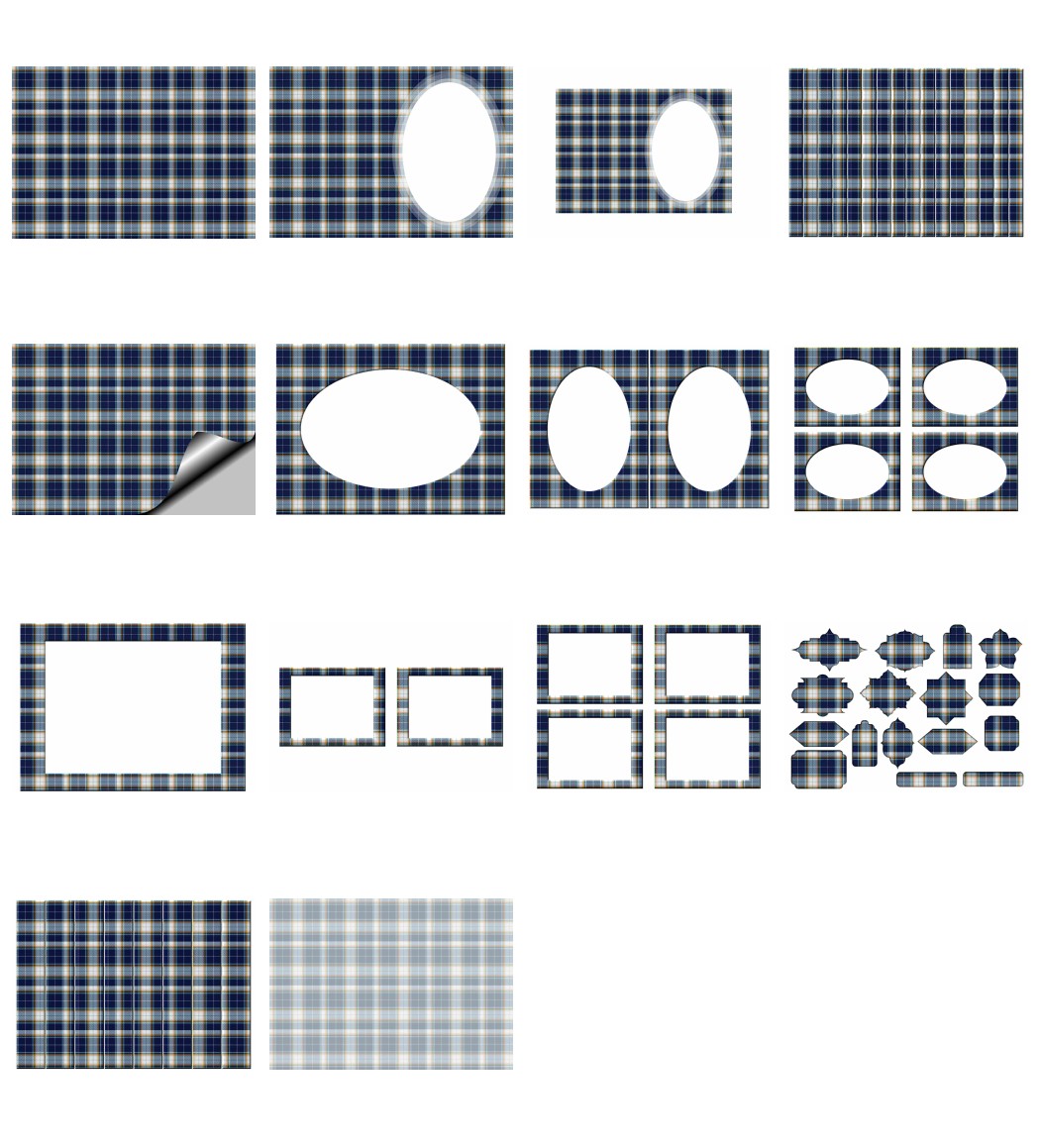 Tartan Set 59. 14 Pages to DOWNLOAD