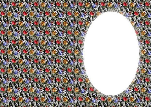 Christmas Jewel Inserts Design 02 - 12 x A4 Page to DOWNLOAD