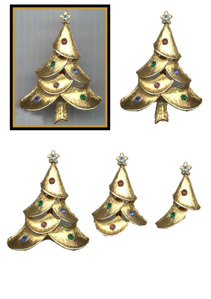 Christmas Jewel Decoupage Design 20 - 10 x A4 Page to DOWNLOAD