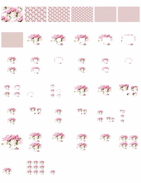 Pink Peonies Set - 39 Pages to Download