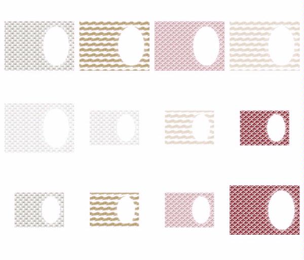 Christmas Jewel Inserts Design 03 - 12 x A4 Page to DOWNLOAD