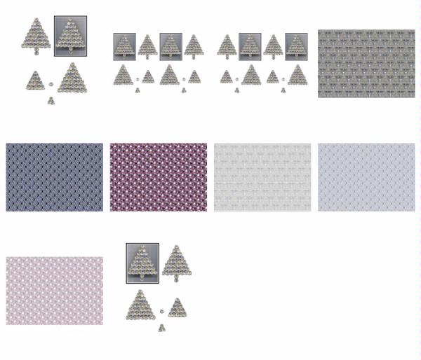 Christmas Jewel Decoupage Design 18 - 10 x A4 Page to DOWNLOAD