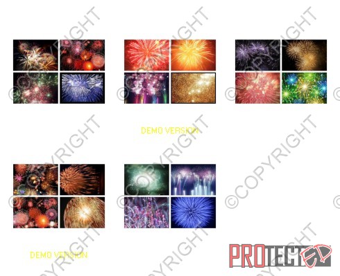 <b>Firework Small Set 5 x A4 Pages To DOWNLOAD