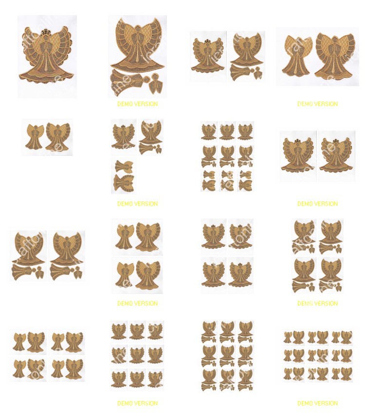 Gold Angel - 16 x A4 Pages to Download