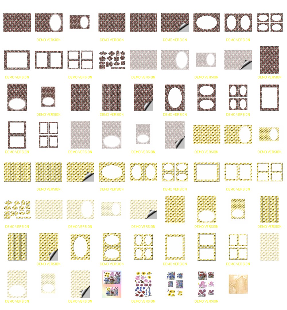 On the Tiles Set 04 - 71 x A4 Pages to DOWNLOAD