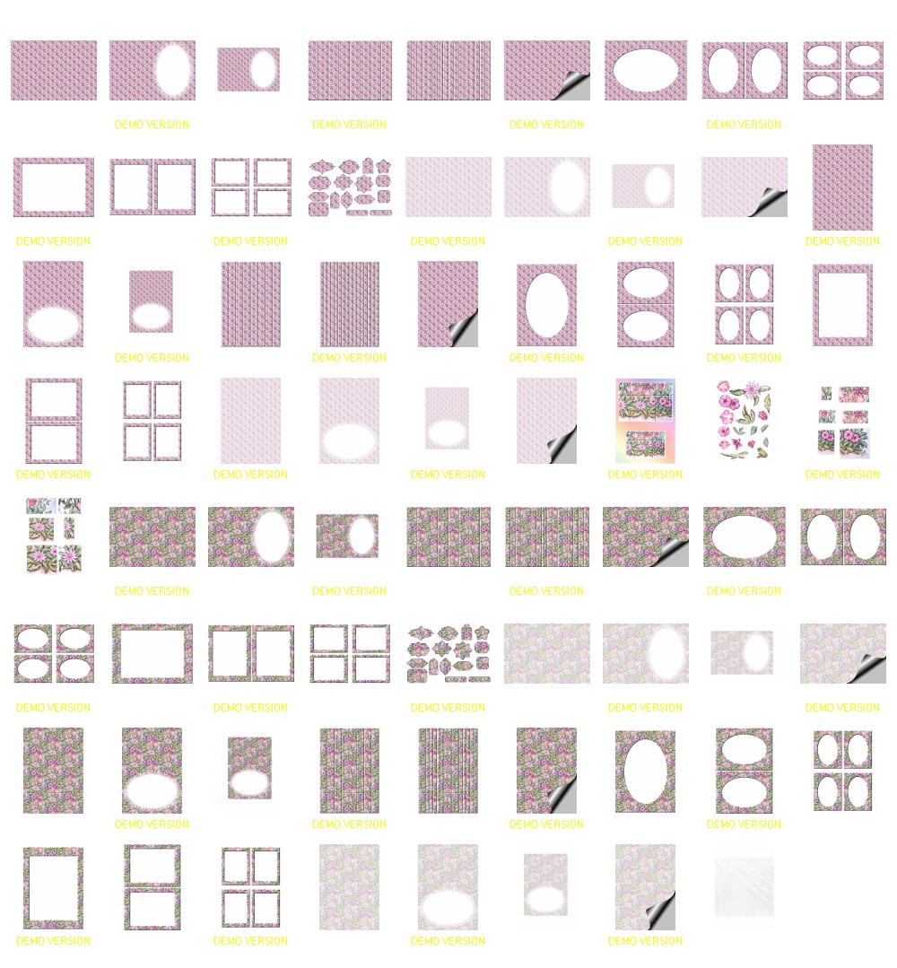 On the Tiles Set 08 - 71 x A4 Pages to DOWNLOAD