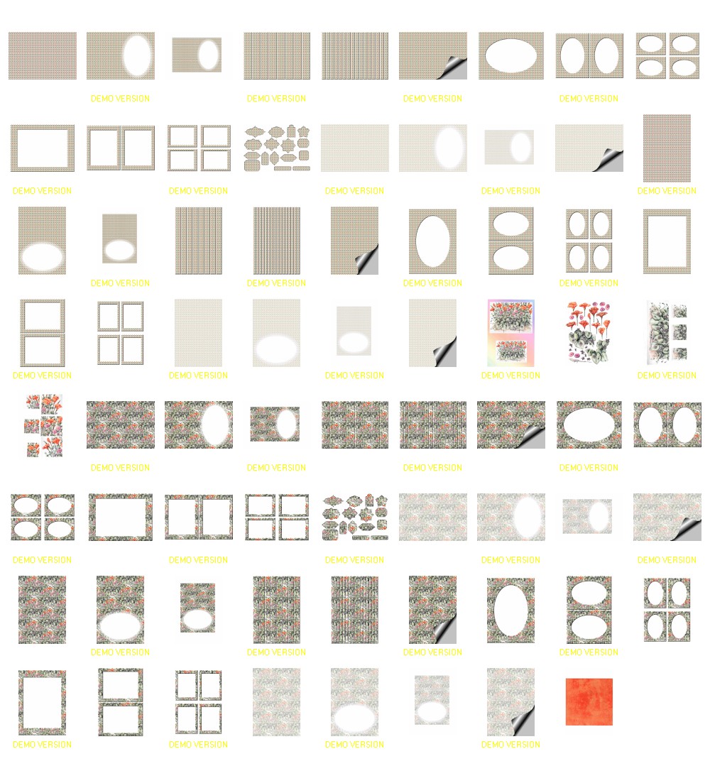 On the Tiles Set 09 - 71 x A4 Pages to DOWNLOAD