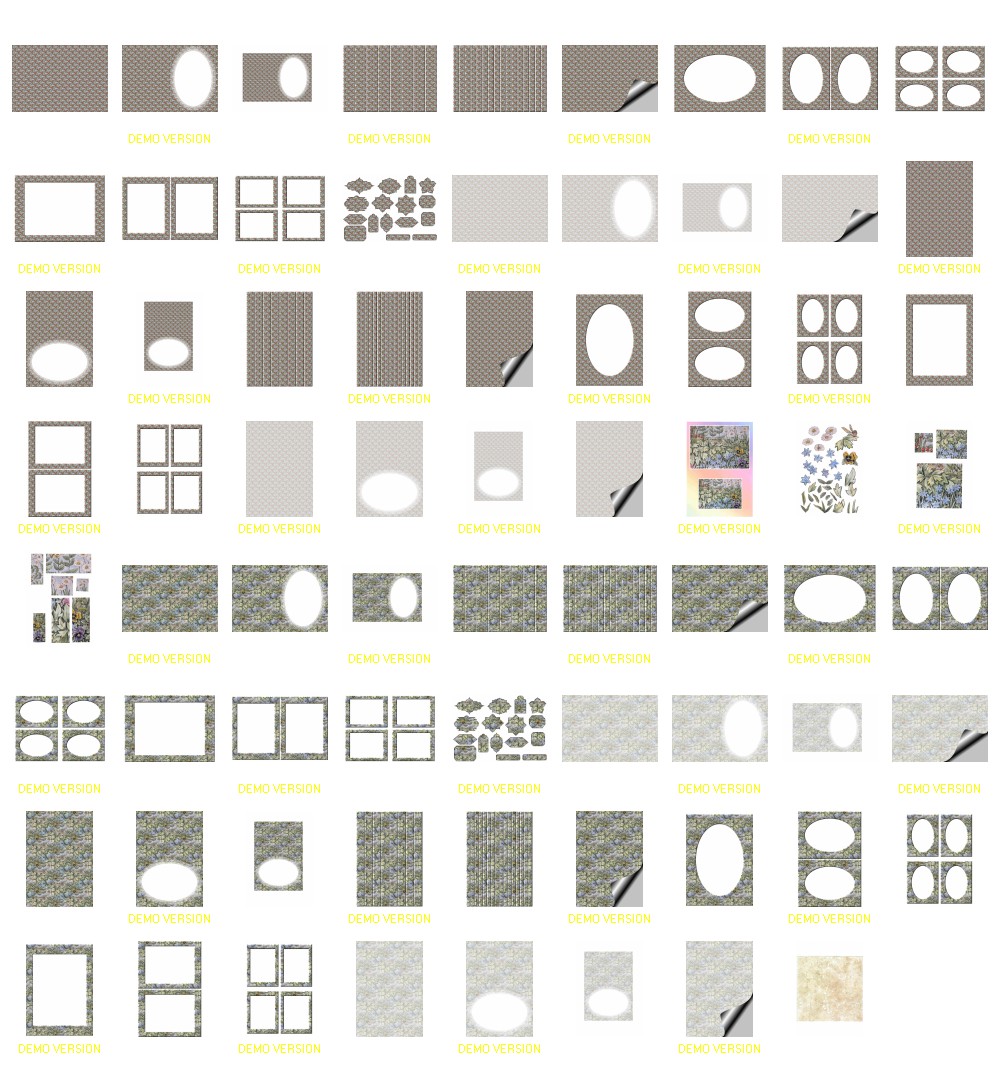 On the Tiles Set 12 - 71 x A4 Pages to DOWNLOAD