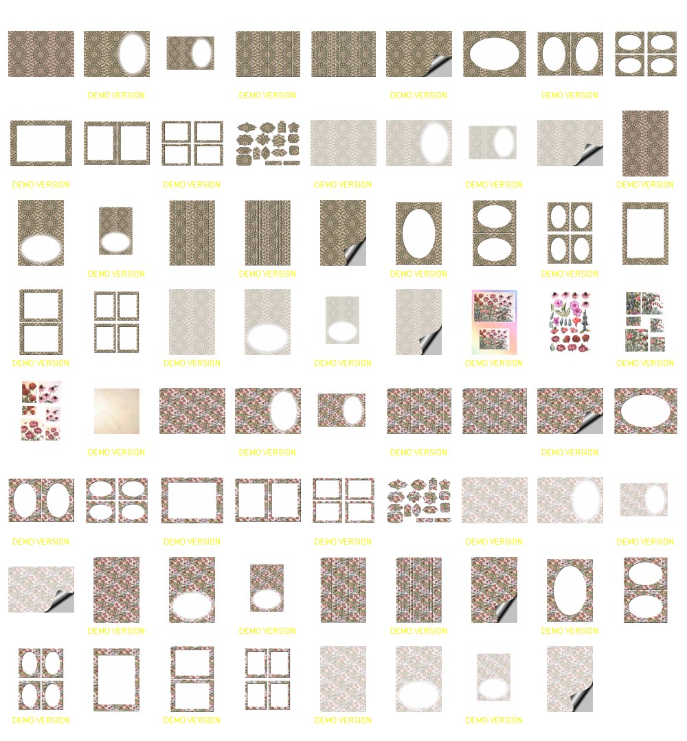 On the Tiles Set 16 - 71 x A4 Pages to DOWNLOAD