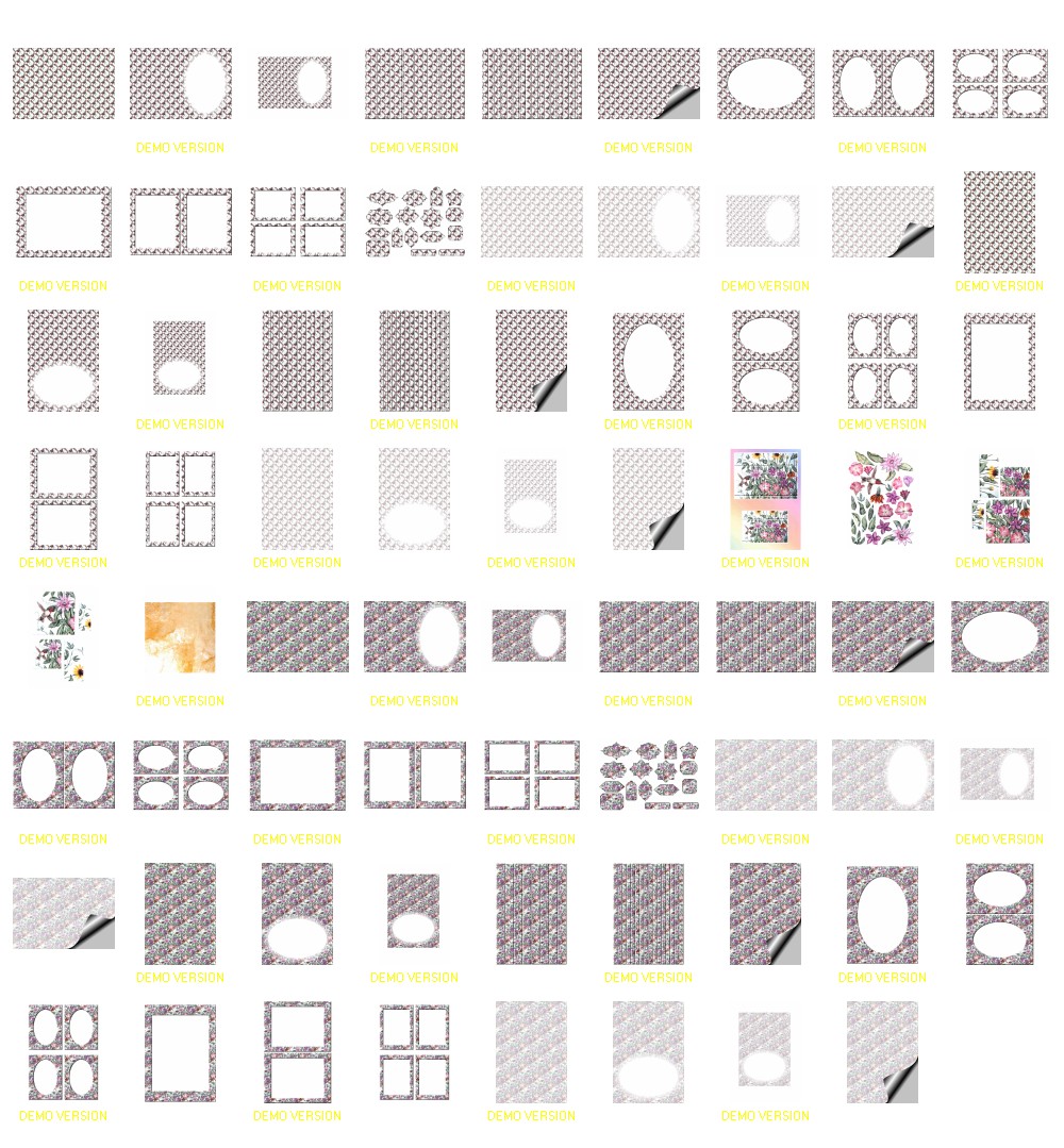 On the Tiles Set 17 - 71 x A4 Pages to DOWNLOAD