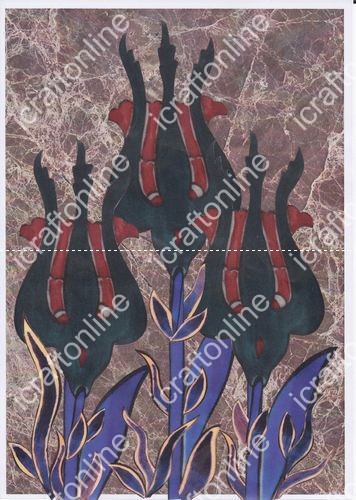 Arabic Floral Set 11d - 36 x A4 Pages to DOWNLOAD