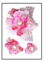 Flouncy Floppy Flowers Decoupage 08 - 6 x A4 Pages to DOWNLOAD