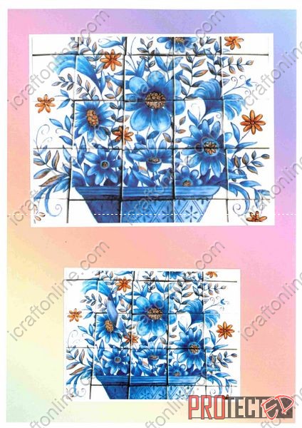 On the Tiles Set 15 - 72 x A4 Pages to DOWNLOAD