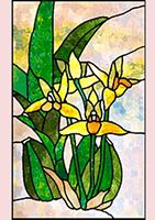 Stained Glass Effect Set 07 Decoupage - 1 x A4 Page to DOWNLOAD