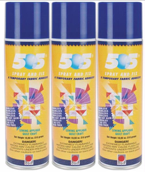 Beacon 505 Triple Pack Temporary Spray Adhesive