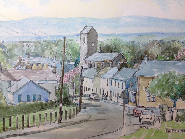Frank Watson - Dunning, Perthshire A3 Hand Finished Print
