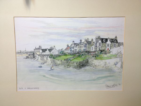 Frank Watson - Elie Towards Earlsferry A3 Hand Finished Print