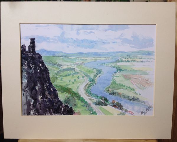 Frank Watson - Kinnoull Hill, Perth - A3 Hand Finished Print