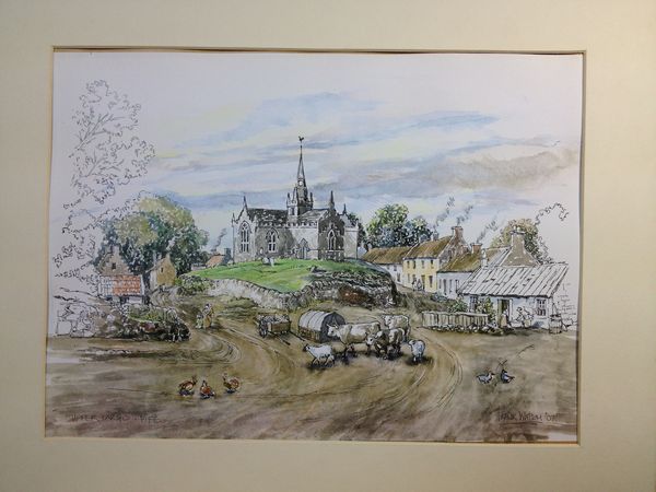 Frank Watson - Upper Largo Fife Hand Finished A3 Print